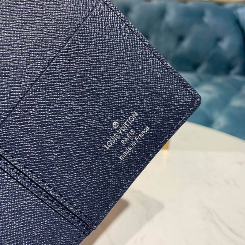 Louis Vuitton X Supreme Denim Brazza Wallet M66540