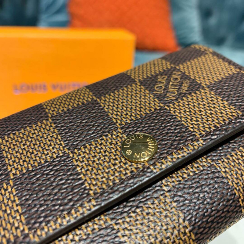 Louis Vuitton Damier Ebene 6 Key Holder N62630 N41624