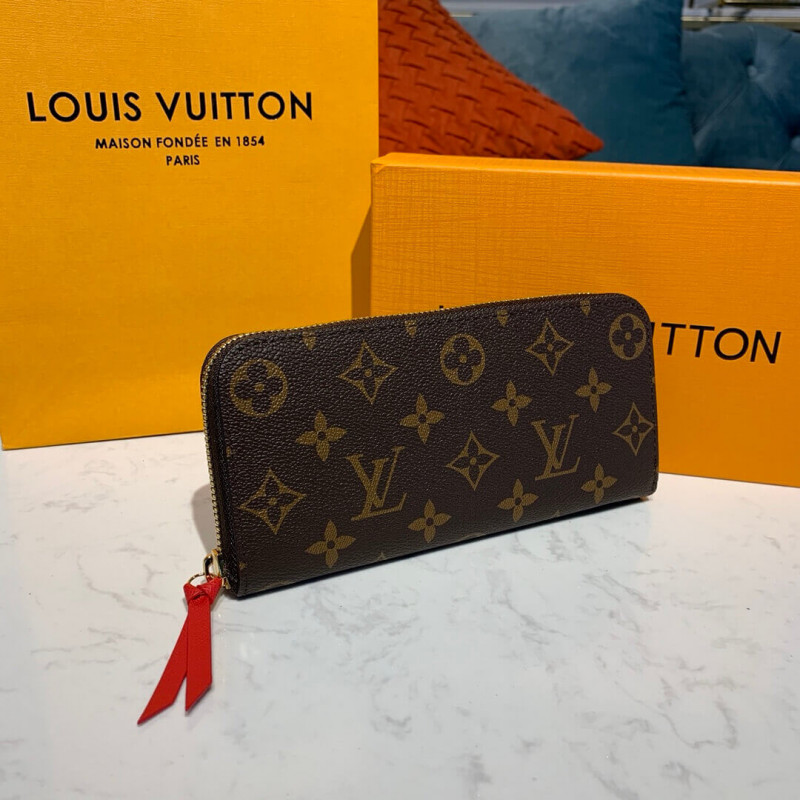 Louis Vuitton Monogram Clemence Wallet M60742 M61298