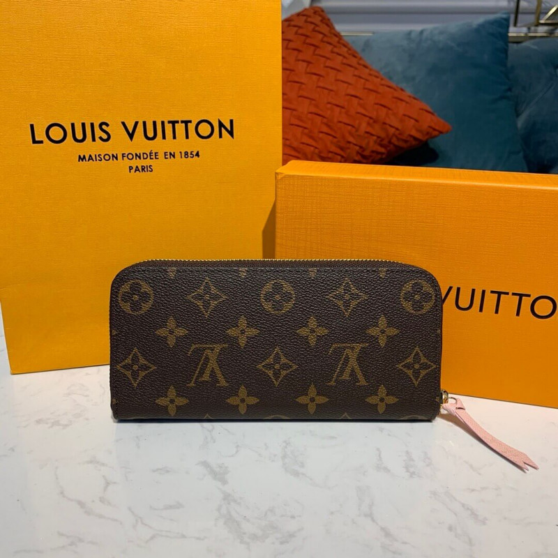 Louis Vuitton Monogram Clemence Wallet M60742 M61298