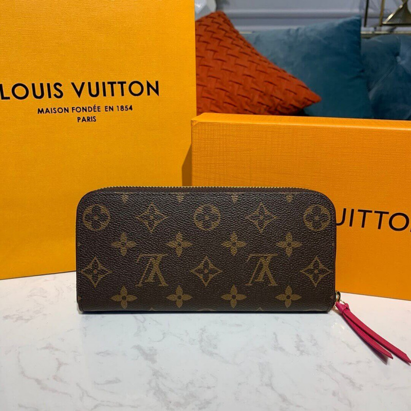 Louis Vuitton Monogram Clemence Wallet M60742 M61298
