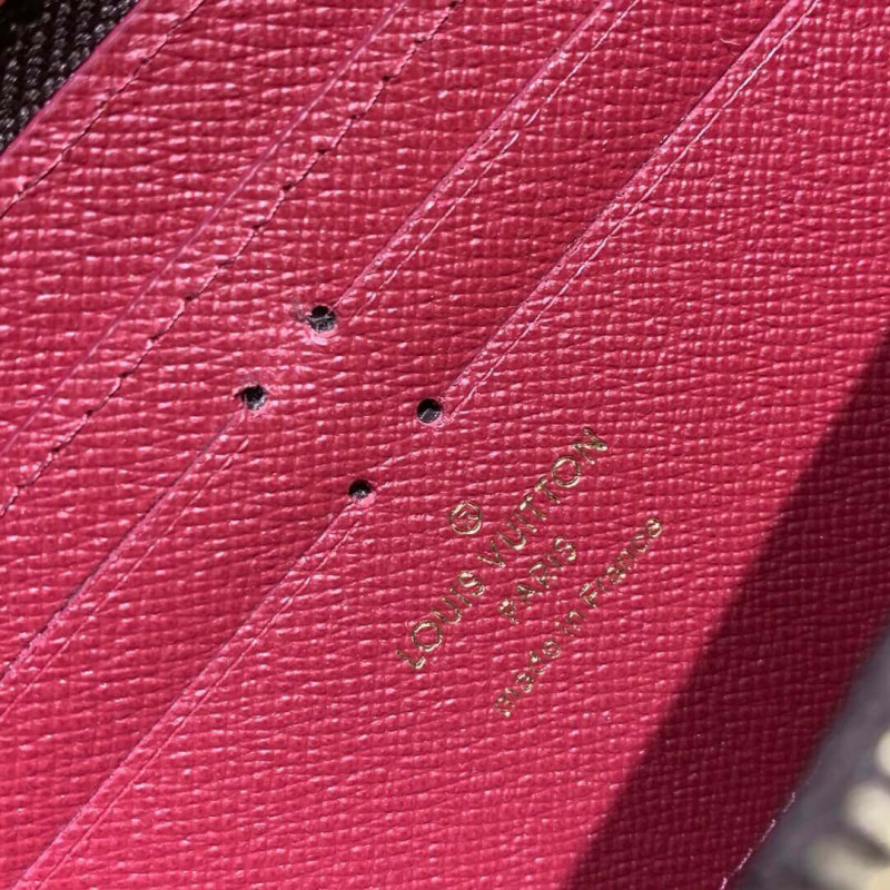 Louis Vuitton Monogram Clemence Wallet M60742 M61298