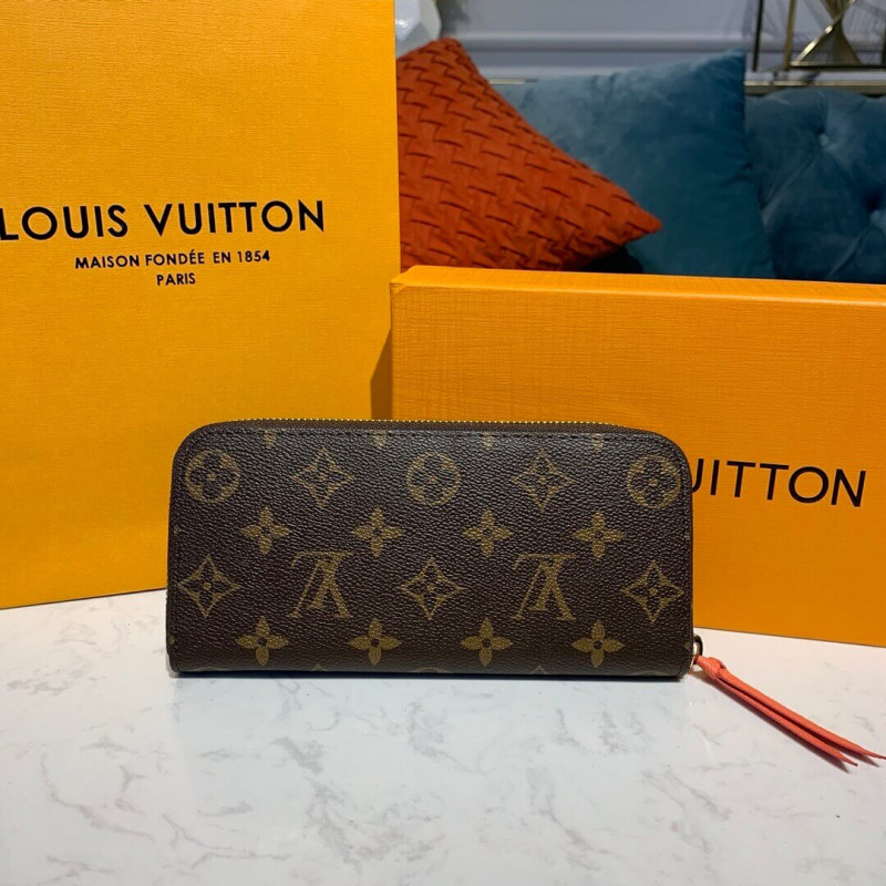 Louis Vuitton Monogram Clemence Wallet M60742 M61298