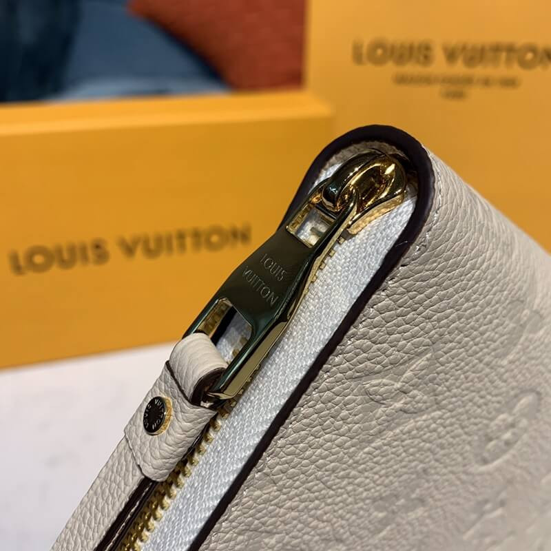 Louis Vuitton Monogram Empreinte Leather Zippy Wallet M61864