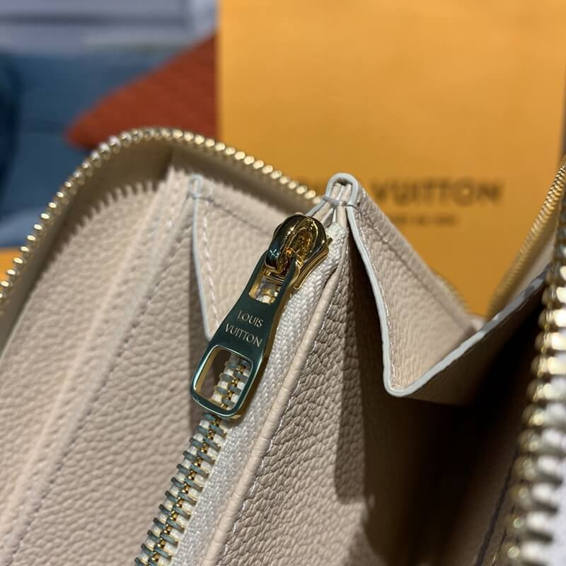 Louis Vuitton Monogram Empreinte Leather Zippy Wallet M61864