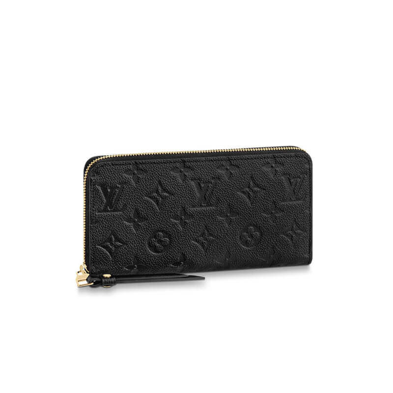 Louis Vuitton Monogram Empreinte Leather Zippy Wallet M61864