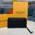 Louis Vuitton Monogram Empreinte Leather Zippy Wallet M61864