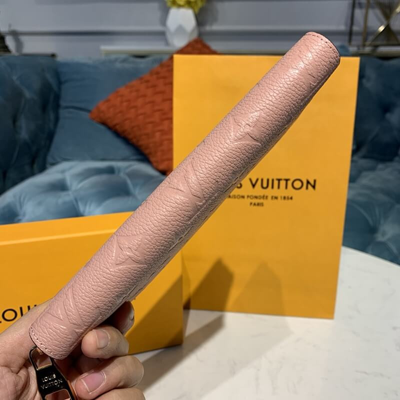 Louis Vuitton Monogram Empreinte Leather Zippy Wallet M61864