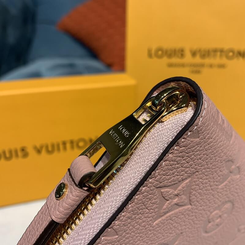Louis Vuitton Monogram Empreinte Leather Zippy Wallet M61864