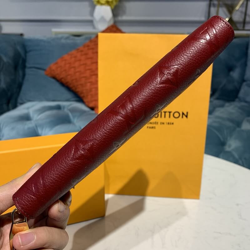 Louis Vuitton Monogram Empreinte Leather Zippy Wallet M61864