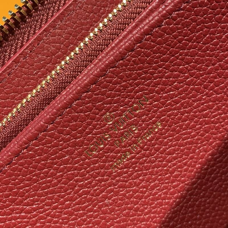 Louis Vuitton Monogram Empreinte Leather Zippy Wallet M61864