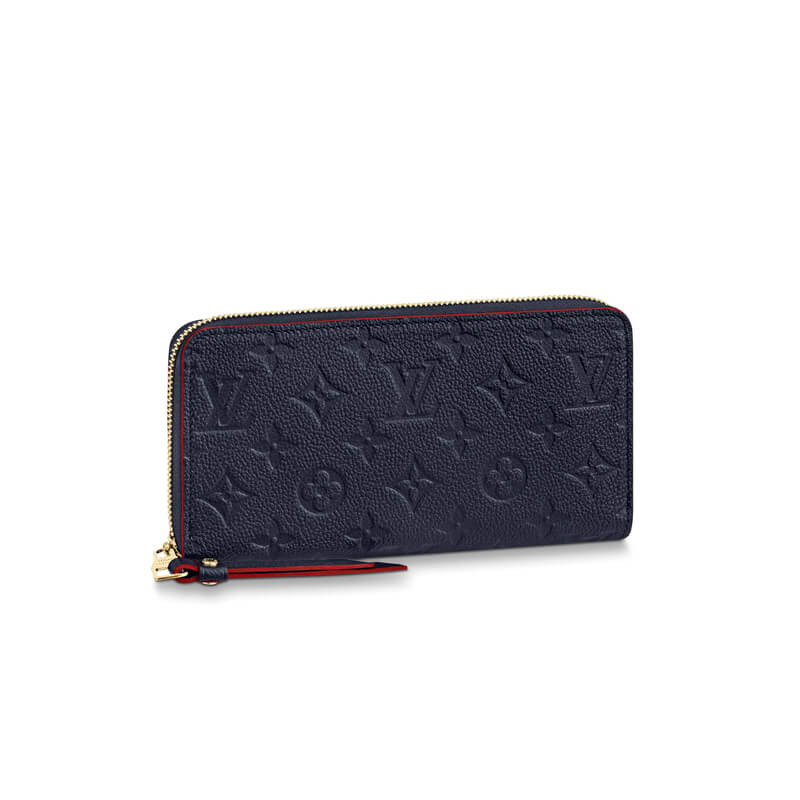 Louis Vuitton Monogram Empreinte Leather Zippy Wallet M61864