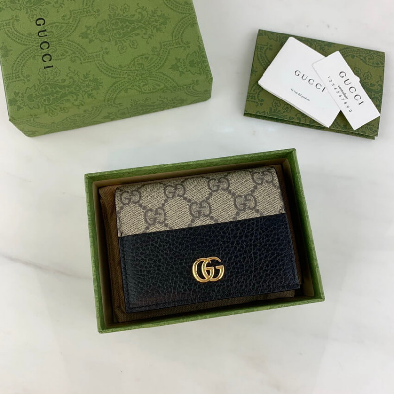 Gucci GG Marmont Card Case Wallet 658610