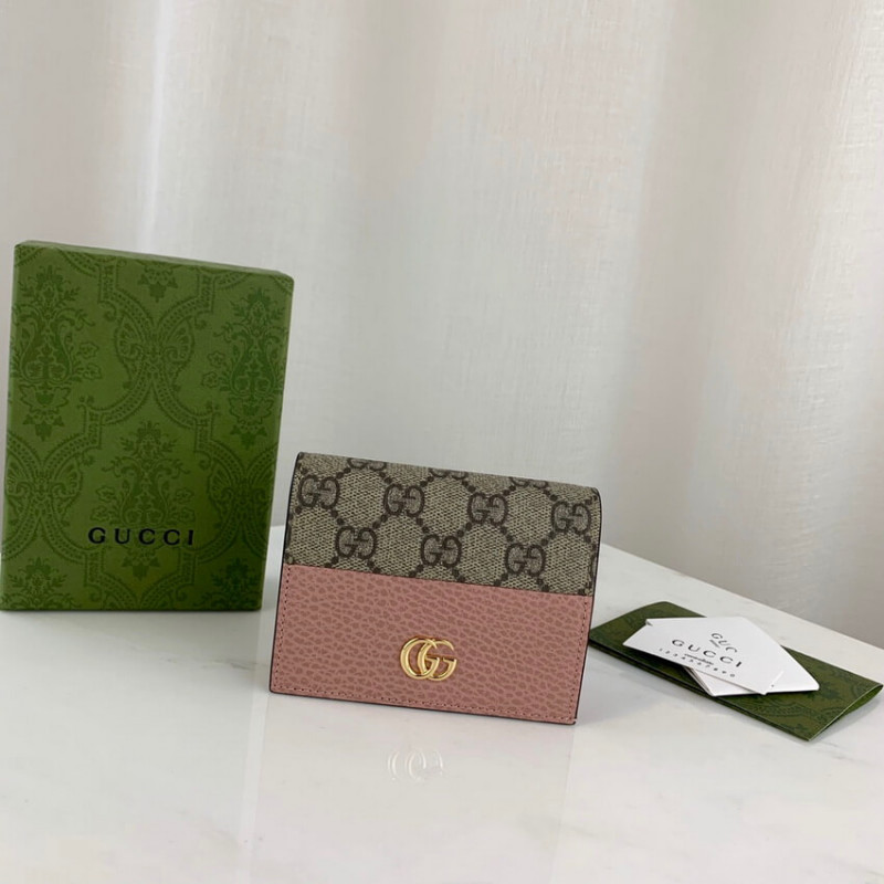 Gucci GG Marmont Card Case Wallet 658610
