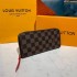 Louis Vuitton Damier Ebene Clemence Wallet N60534 N41626