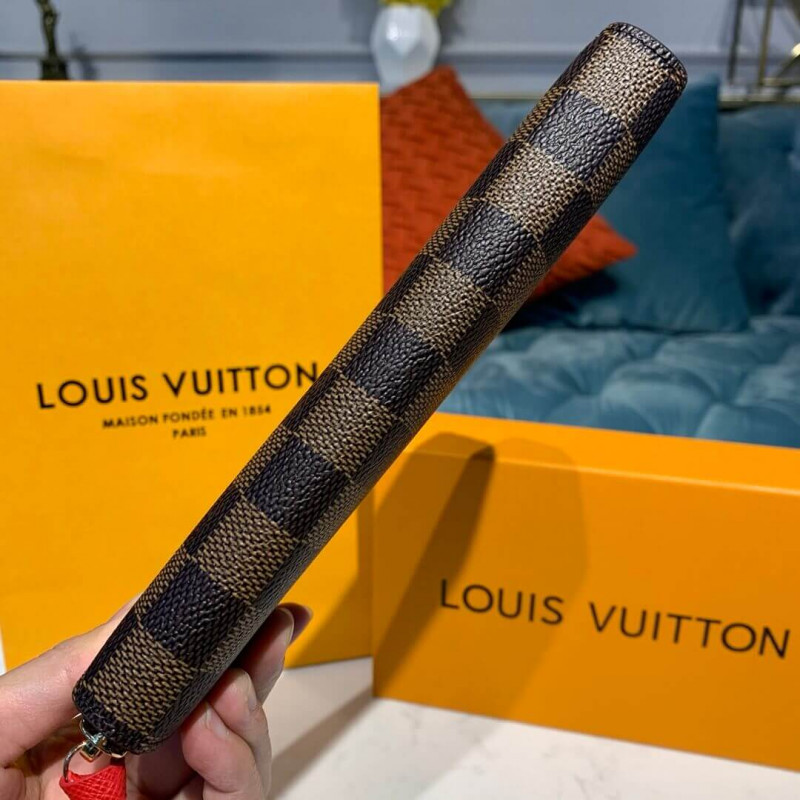 Louis Vuitton Damier Ebene Clemence Wallet N60534 N41626