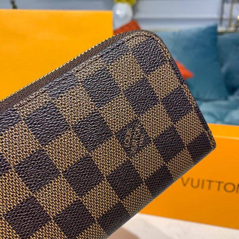 Louis Vuitton Damier Ebene Clemence Wallet N60534 N41626