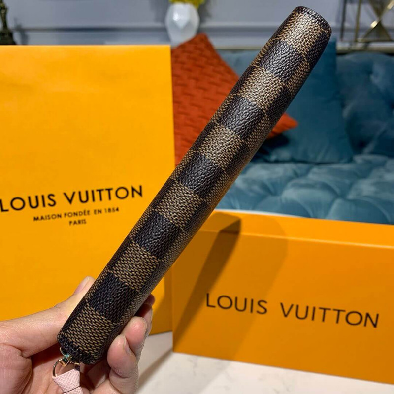 Louis Vuitton Damier Ebene Clemence Wallet N60534 N41626
