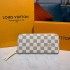 Louis Vuitton Damier Azur Clemence Wallet N61210 N61264