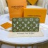 Louis Vuitton Monogram Empreinte Leather Zippy Wallet M81279 M81280