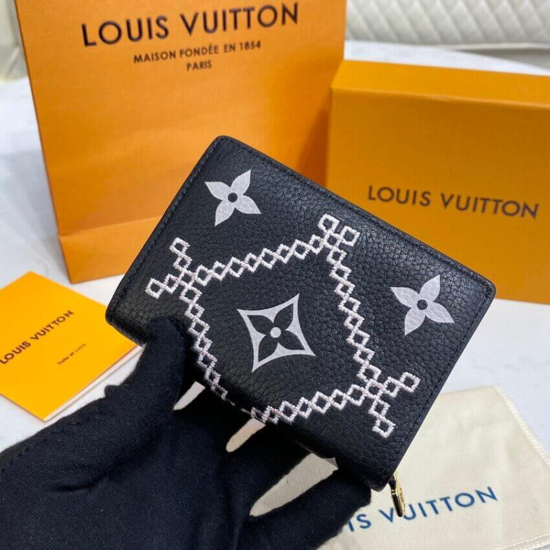 Louis Vuitton Monogram Empreinte Clea Wallet M81212 M81139