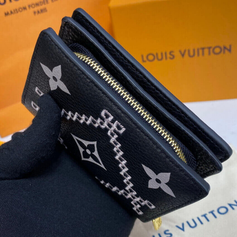 Louis Vuitton Monogram Empreinte Clea Wallet M81212 M81139