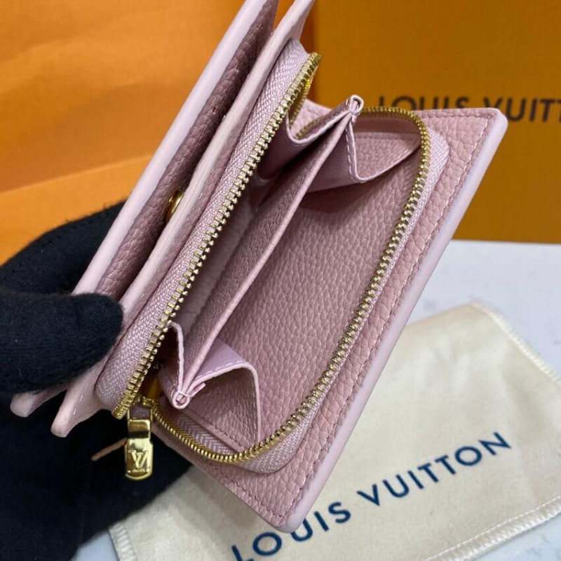 Louis Vuitton Monogram Empreinte Clea Wallet M81212 M81139