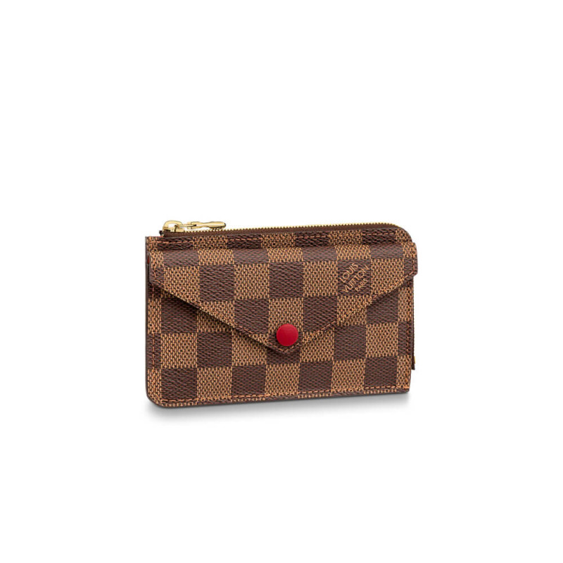 Louis Vuitton Damier Ebene Card Holder Recto Verso N60405 N60406