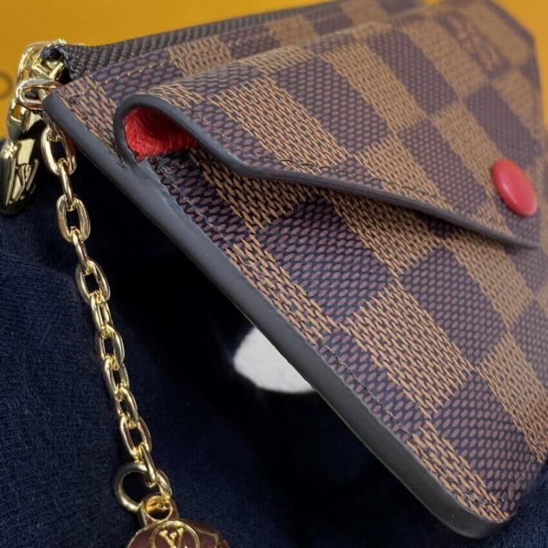 Louis Vuitton Damier Ebene Card Holder Recto Verso N60405 N60406