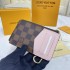 Louis Vuitton Damier Ebene Card Holder Recto Verso N60405 N60406