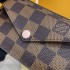 Louis Vuitton Damier Ebene Card Holder Recto Verso N60405 N60406