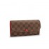 Louis Vuitton Damier Ebene Emilie Wallet N60214 N63544
