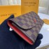Louis Vuitton Damier Ebene Emilie Wallet N60214 N63544