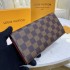 Louis Vuitton Damier Ebene Emilie Wallet N60214 N63544