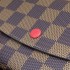Louis Vuitton Damier Ebene Emilie Wallet N60214 N63544