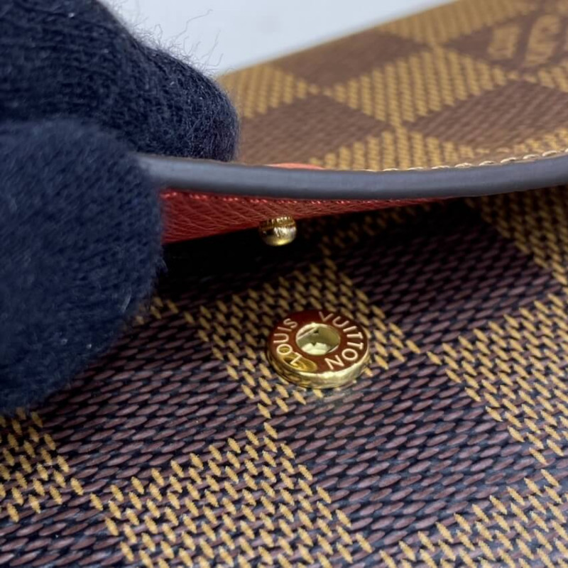 Louis Vuitton Damier Ebene Emilie Wallet N60214 N63544