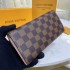 Louis Vuitton Damier Ebene Emilie Wallet N60214 N63544
