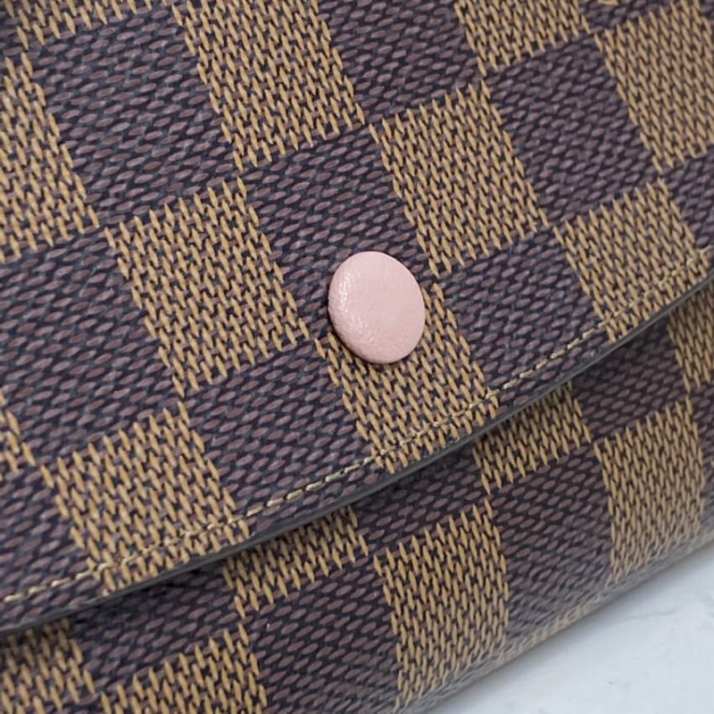 Louis Vuitton Damier Ebene Emilie Wallet N60214 N63544