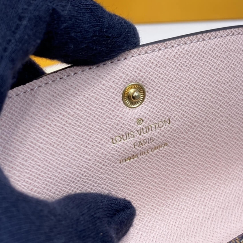 Louis Vuitton Damier Ebene Emilie Wallet N60214 N63544