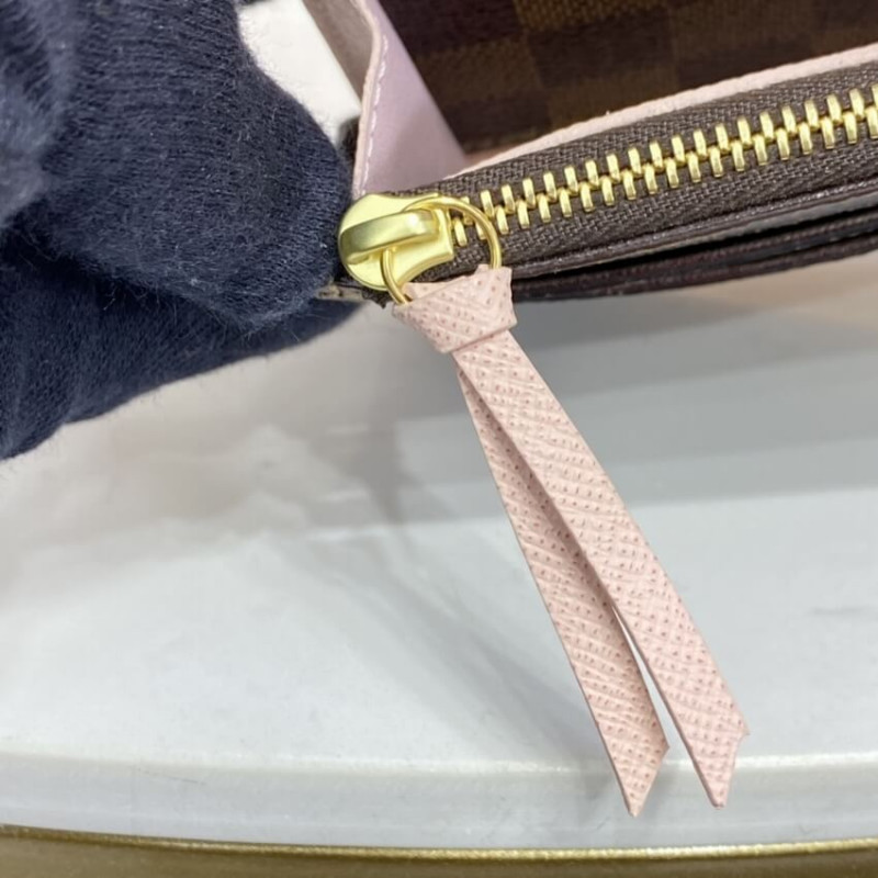 Louis Vuitton Damier Ebene Emilie Wallet N60214 N63544