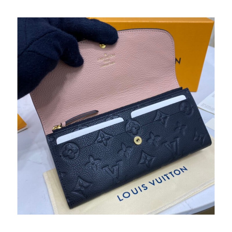 Louis Vuitton Monogram Empreinte Emilie Wallet M62369