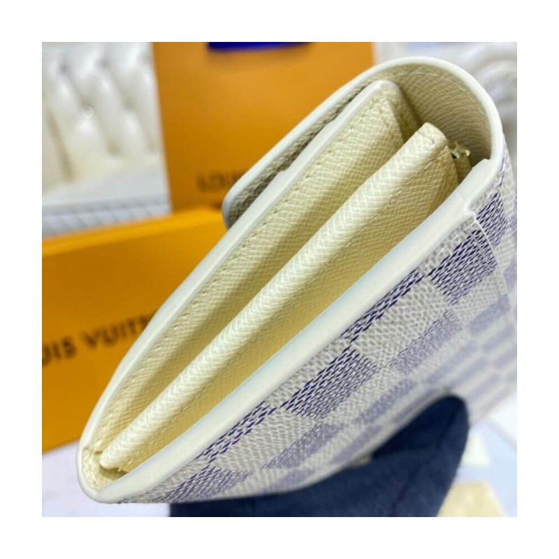 Louis Vuitton Damier Azur Sarah Wallet	N63208
