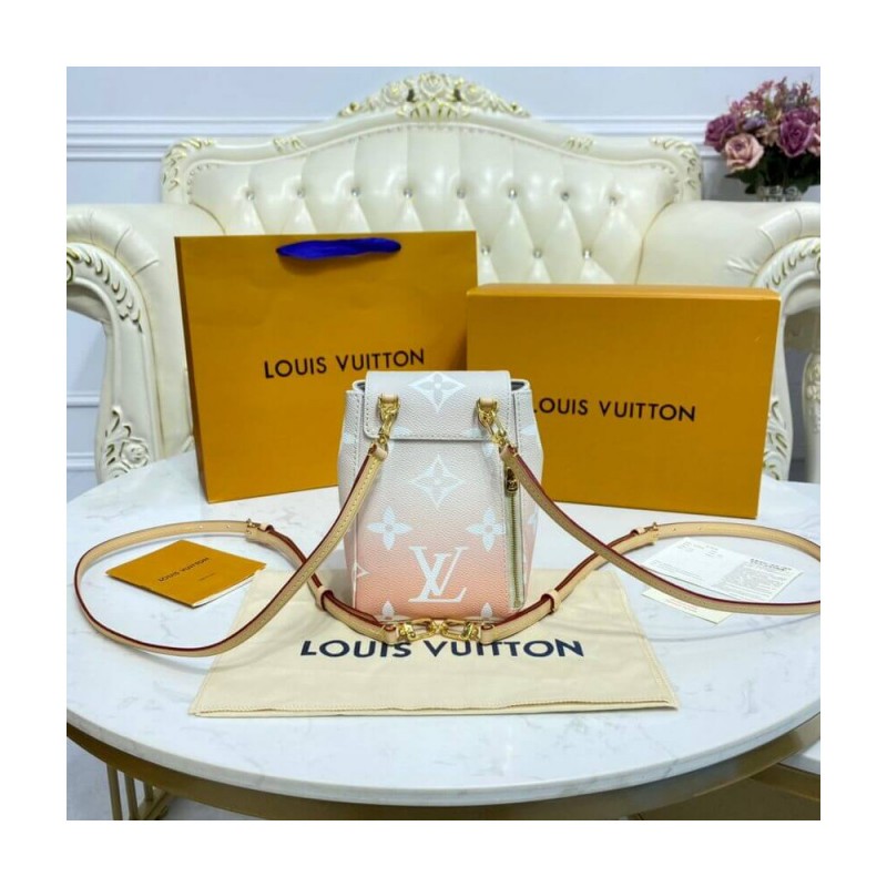 Louis Vuitton Tiny Mini Backpack M45764 Mist Gray
