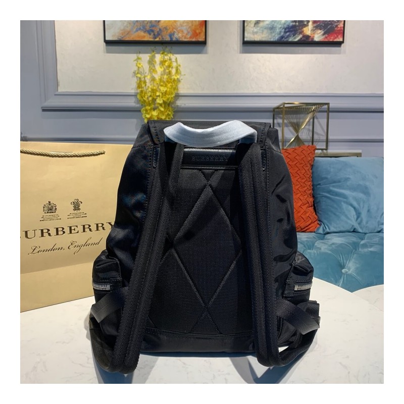 Burberry The Medium Rucksack in Logo Print Nylon 80116171