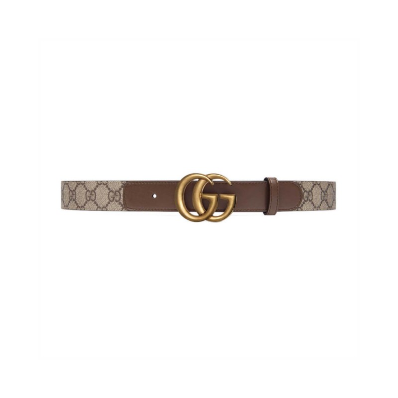 Gucci GG Belt With Double G Buckle 625839