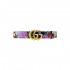 Gucci Ken Scott Print GG Marmont Belt Double G Buckle 4 Cm Width