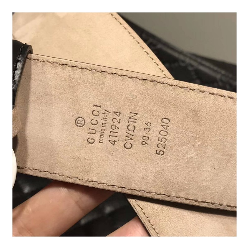 Gucci Signature Leather Belt 411924