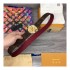 Louis Vuitton Circle 30mm Reversible Belt M0141