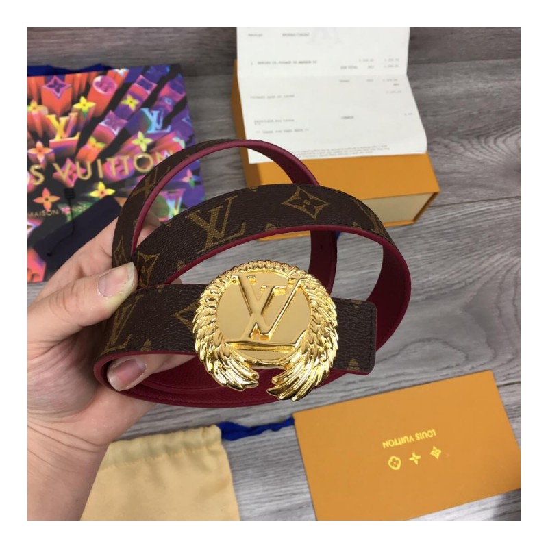 Louis Vuitton Circle 30mm Reversible Belt M0141