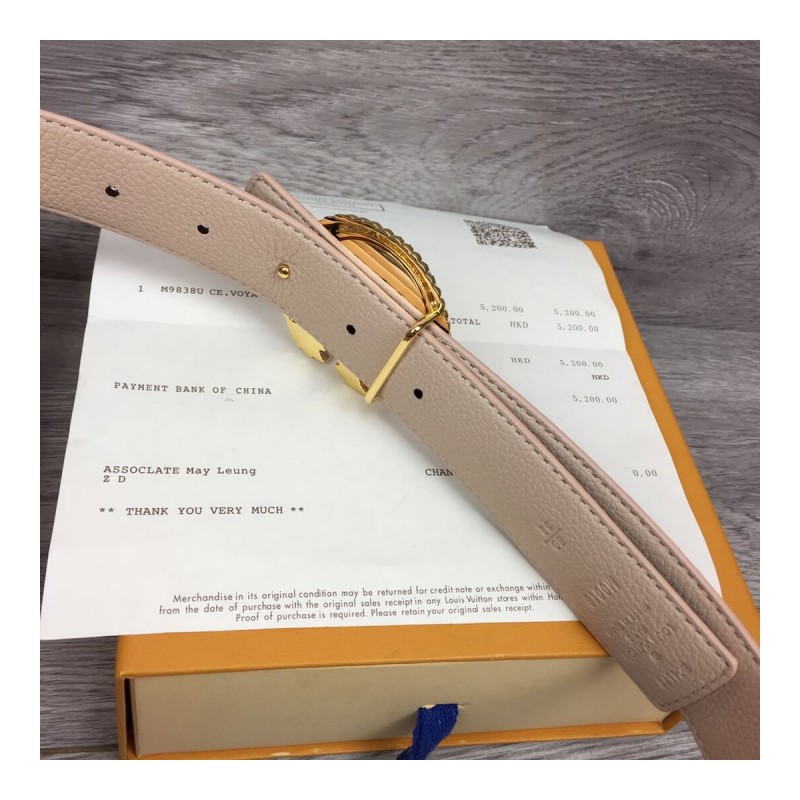 Louis Vuitton Circle 30mm Reversible Belt M0141